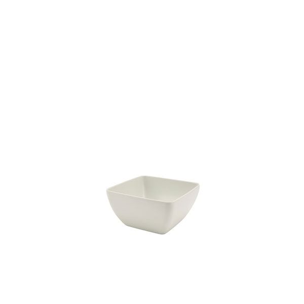 GenWare Melamine Square Bowl - 43cl - White