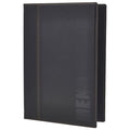 GenWare Contemporary 4 Page Menu Holder - A4 - Black