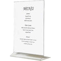 GenWare Acrylic Free Standing Menu Holder - A4