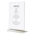 GenWare Acrylic Free Standing Menu Holder - A5