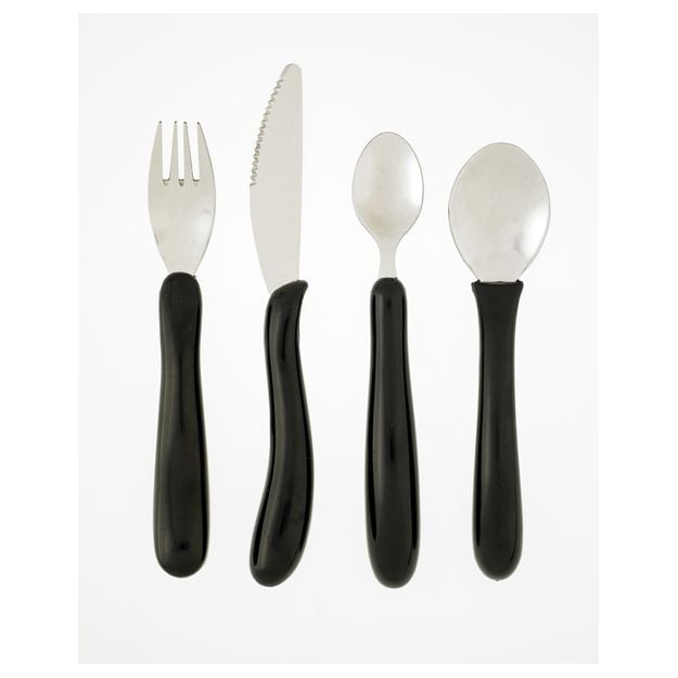 Homecraft Caring Cutlery Set - Black