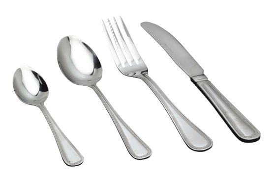 GenWare Bead Pattern Dessert Spoons