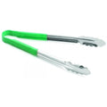 Stainless Steel Utility Tongs - 12" - Green