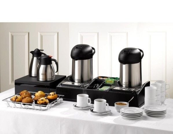 GenWare Stainless Steel Vacuum Pot - 2.5L - Coffee