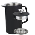 Sunnex Stainless Steel Cafetiere - 350ml - Black