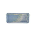 GenWare Terra Porcelain Narrow Rectangular Plates - 27cm - Seafoam