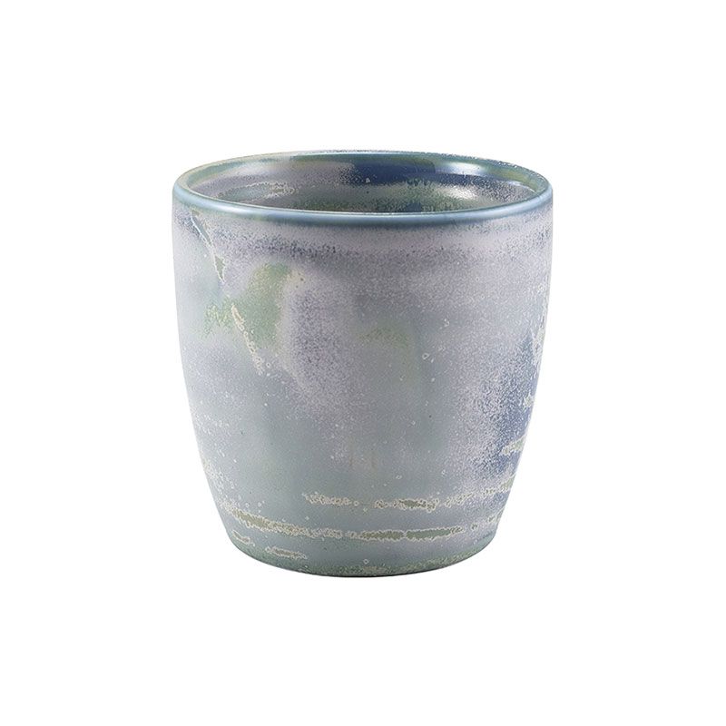 GenWare Terra Porcelain Chip Cups - 300ml - Seafoam
