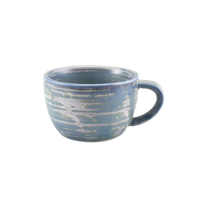 GenWare Terra Porcelain Saucers - 12.5cm - Seafoam