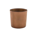 GenWare Vintage Steel Serving Cups - Copper