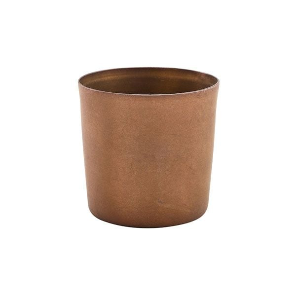 GenWare Vintage Steel Serving Cups - Copper