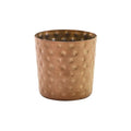 GenWare Vintage Steel Hammered Serving Cups - Copper