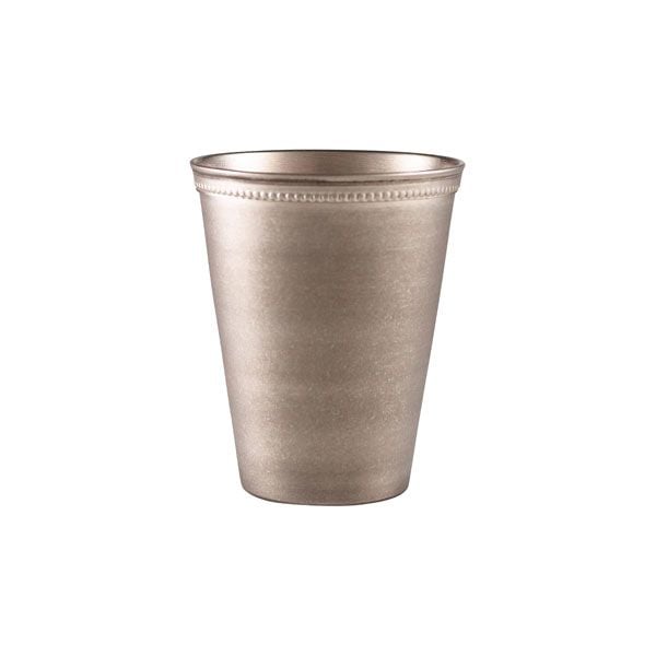 GenWare Vintage Steel Beaded Serving Cups