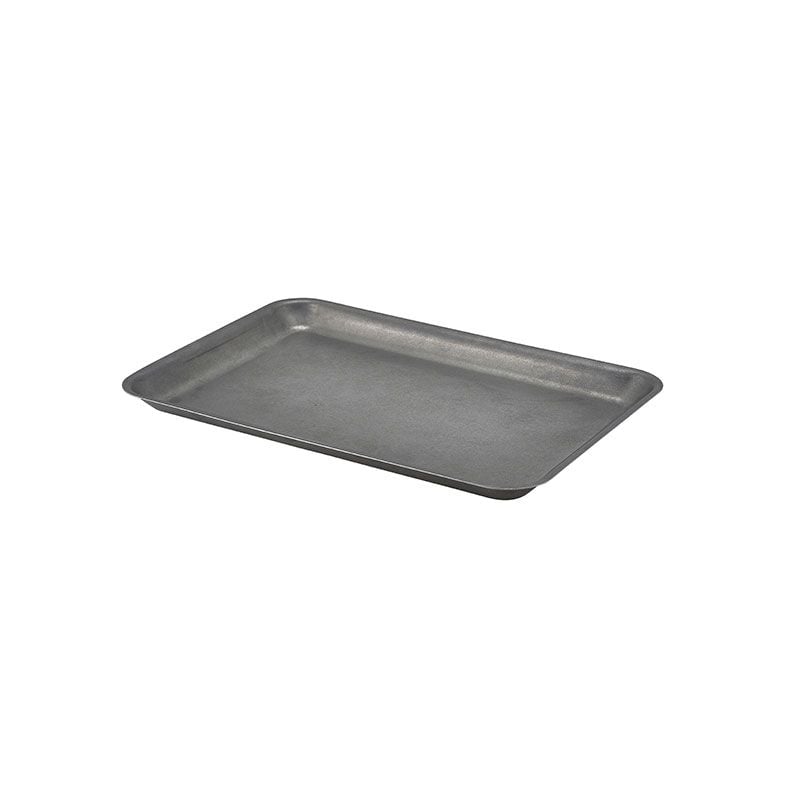 GenWare Vintage Steel Tray - 31.5cm x 21.5cm