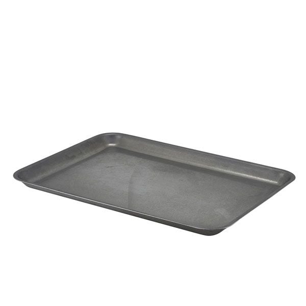 GenWare Vintage Steel Tray - 37cm x 26.5cm