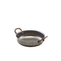 GenWare Vintage Steel Round Dishes - 13.5cm x 3.75cm