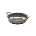 GenWare Vintage Steel Round Dishes - 15.5cm x 4cm