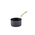 GenWare Vintage Steel Mini Sauce Pans - 9cm x 5.25cm - Black