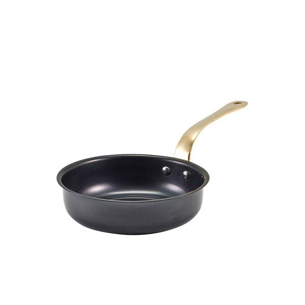 GenWare Vintage Steel Mini Fry Pans - 13.5cm x 3.75cm - Black