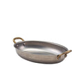 GenWare Vintage Steel Oval Dishes - 20.75cm x 15.75cm