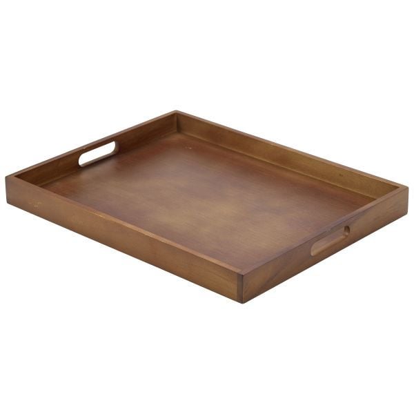 Acacia Wood Butlers Tray - Medium - Natural