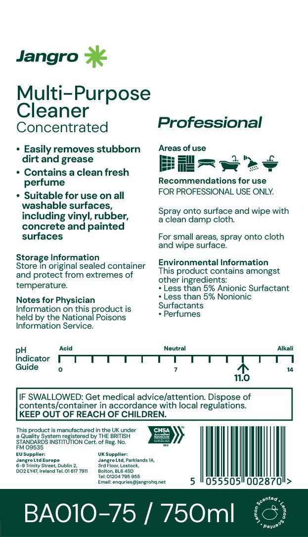 Jangro Professional Multi-Purpose Cleaner - 750ml