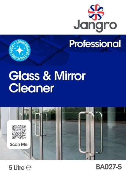 Jangro Professional Glass & Mirror Cleaner - 5L