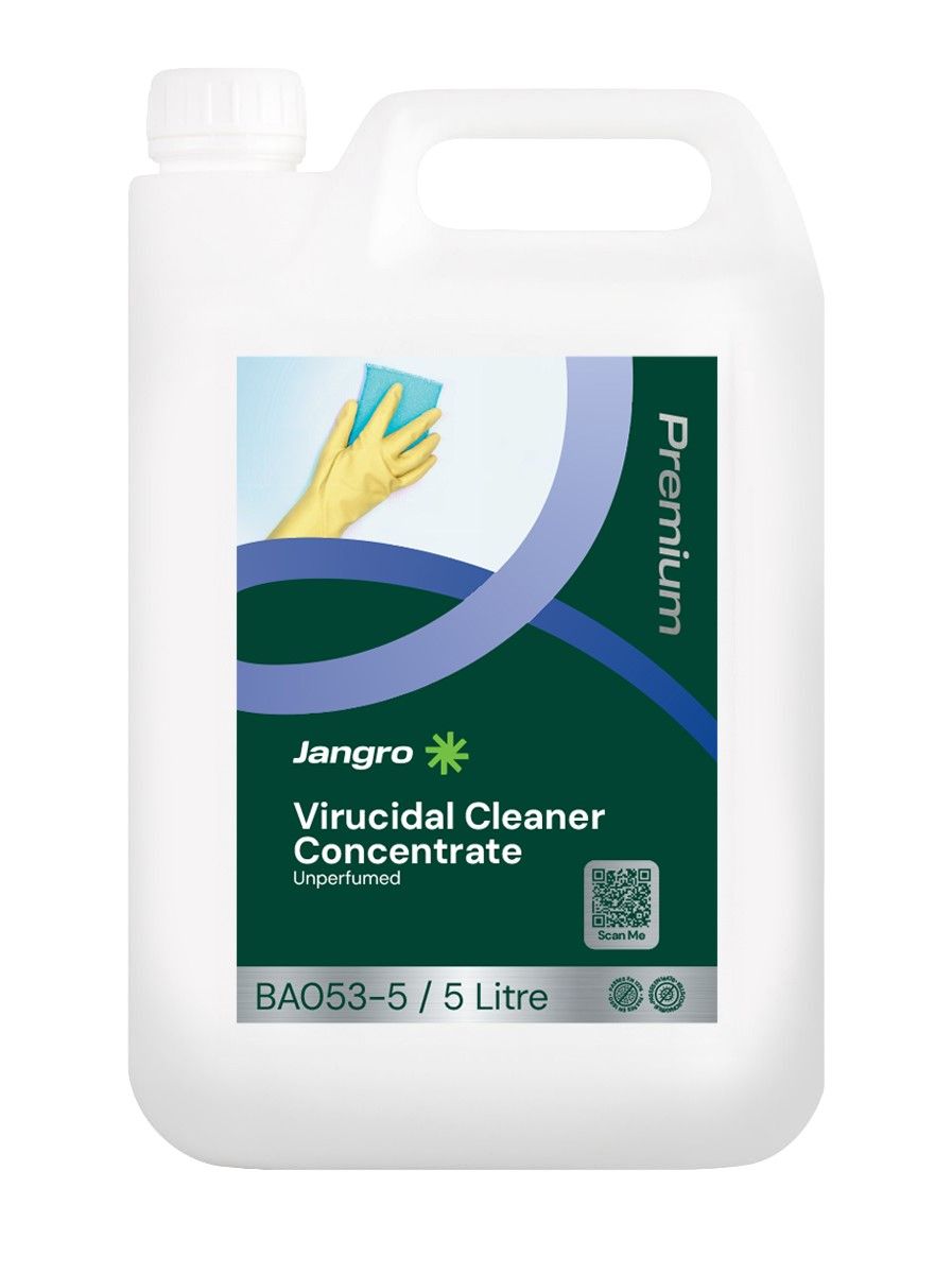Jangro Premium Unperfumed Virucidal Cleaner - 5L