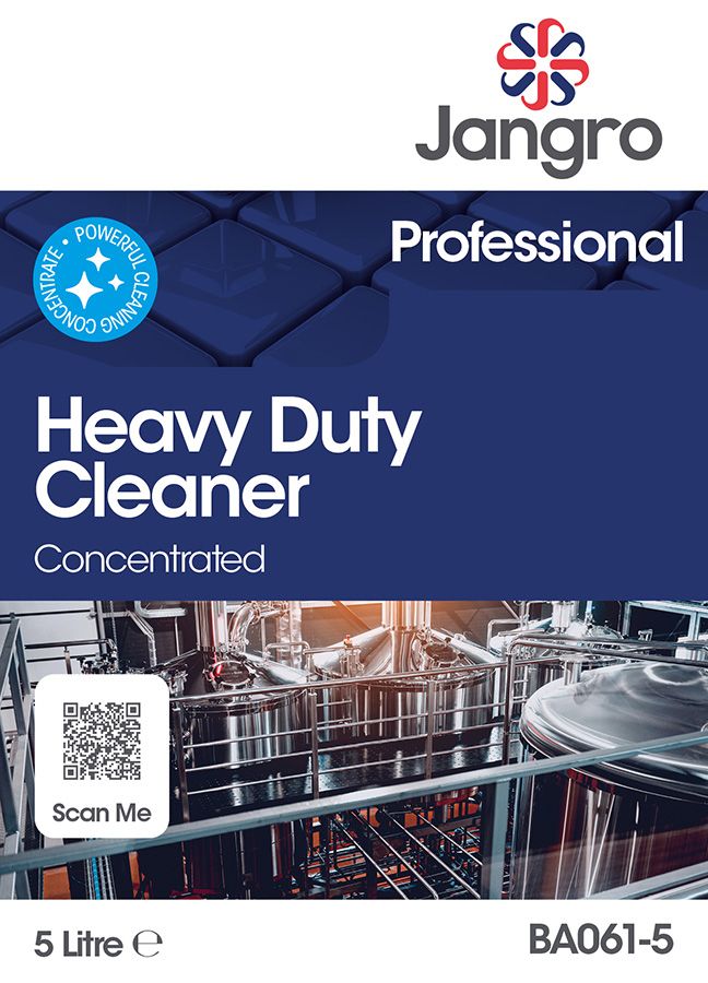 Jangro Heavy Duty Concentrated Cleaner - 5L