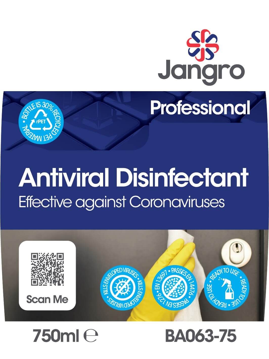 Jangro Professional Antiviral Disinfectant - 750ml