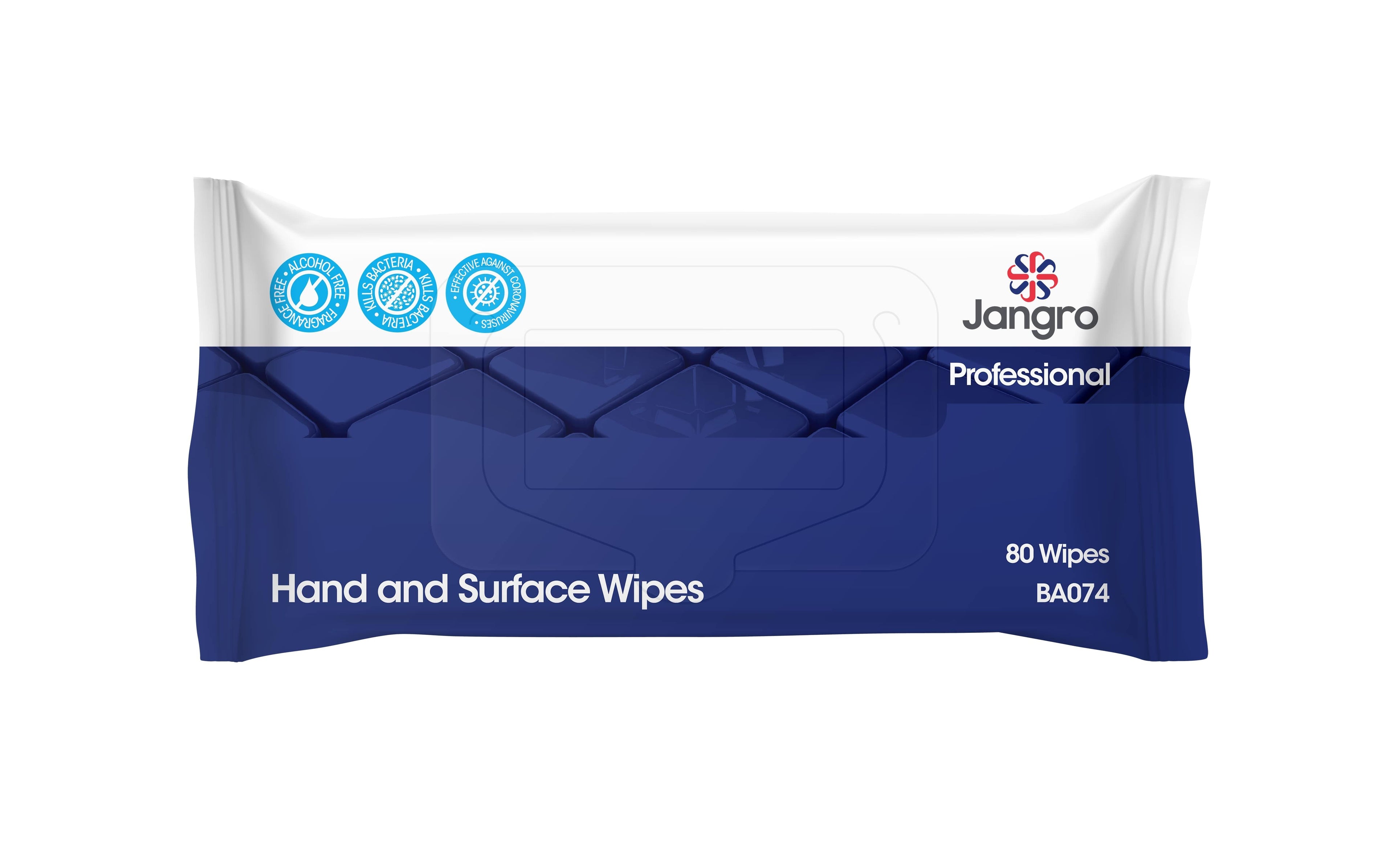 Jangro Professional Hand and Surface Wipes - 80 Wipes
