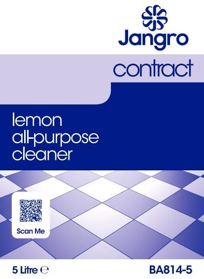 Jangro Contract Lemon All-purpose Cleaner - 5L