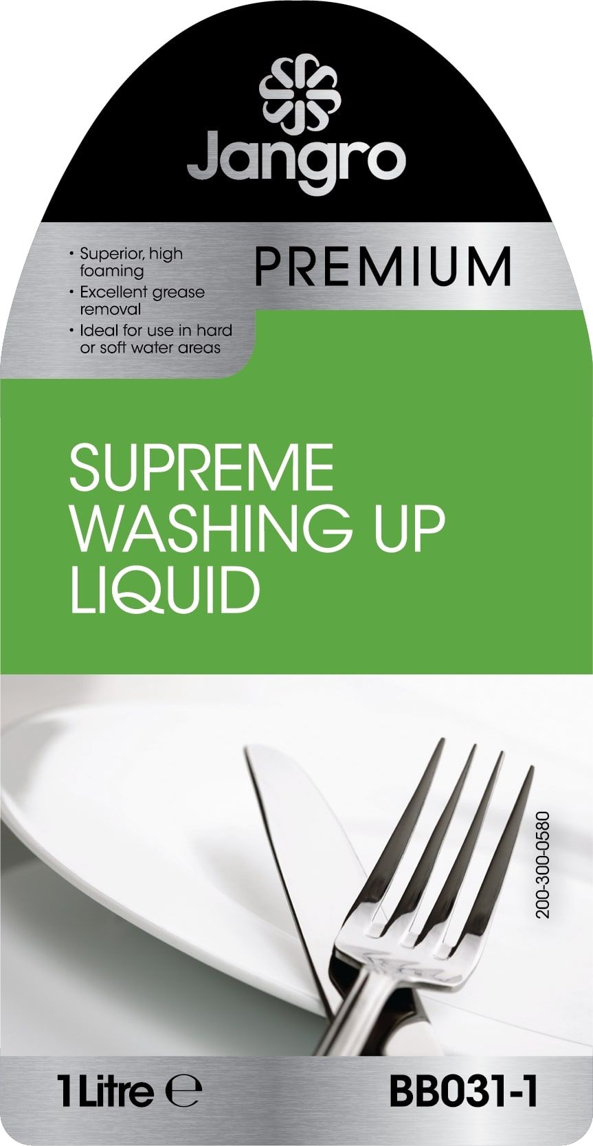 Jangro Premium Supreme Washing Up Liquid - 1L