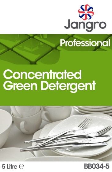 Jangro Professional Concentrated Detergent - Green - 5L