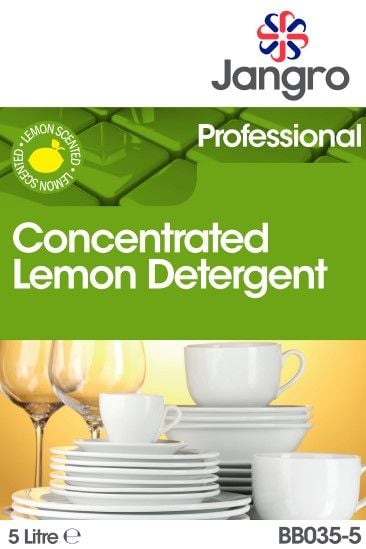 Jangro Professional Concentrated Detergent - Lemon - 5L