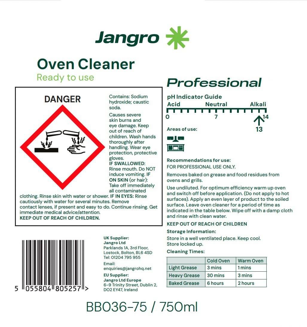 Oven Cleaner 750ml