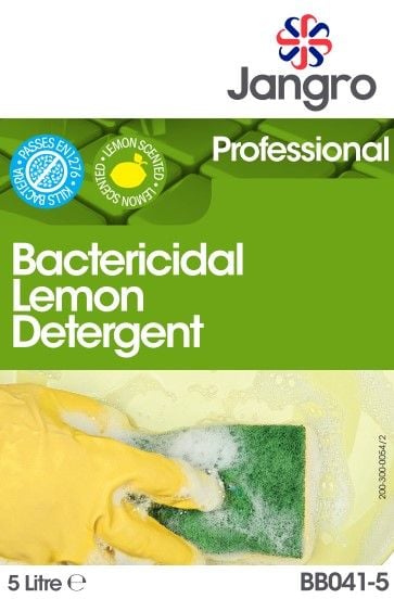 Jangro Professional Bactericidal Detergent - Lemon - 5L