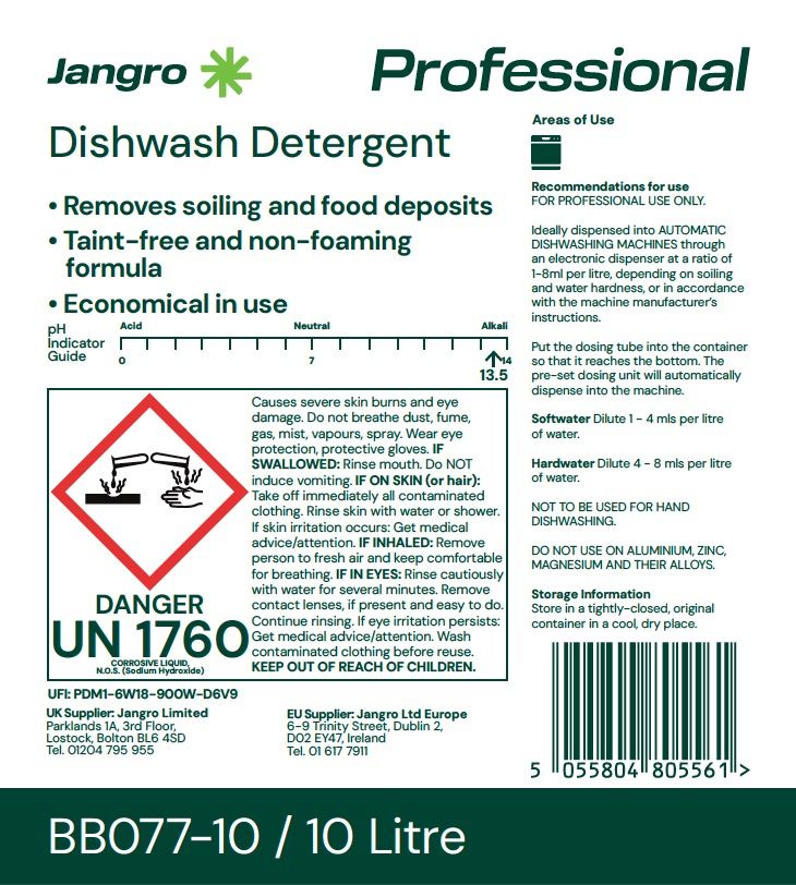 Jangro Dishwash Detergent 10 litre