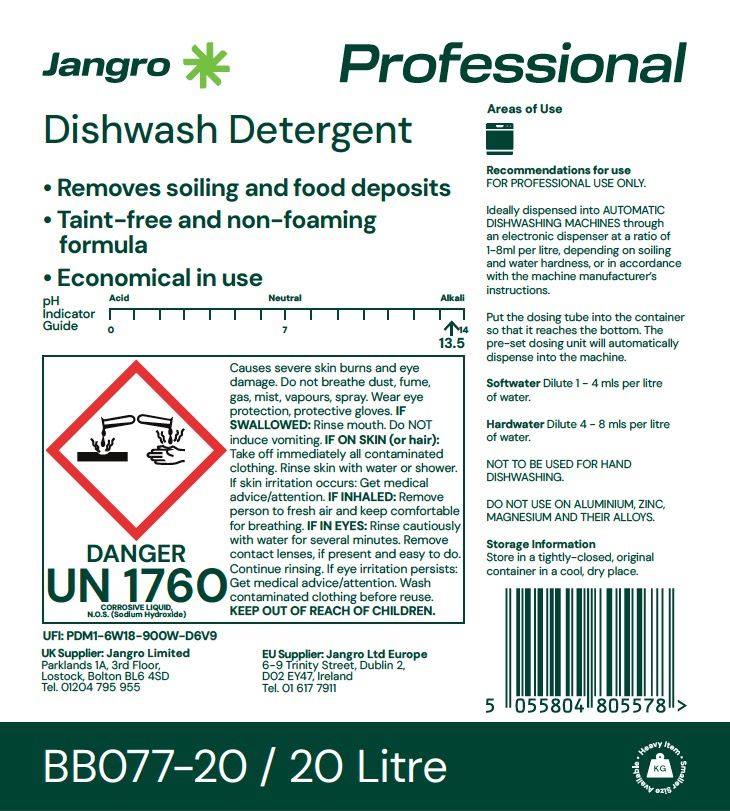 Jangro Dishwash Detergent 20 litre