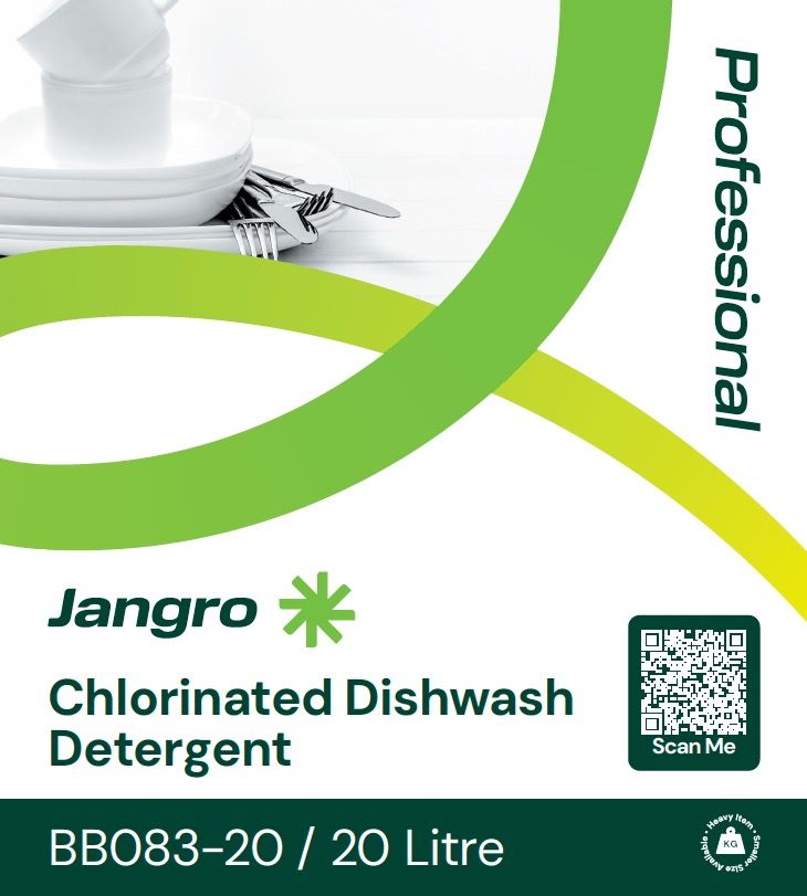 Jangro Chlorinated Dishwash Detergent 20 litre
