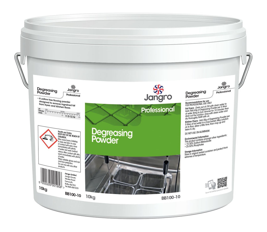 Jangro Professional Degreasing Powder - 10kg