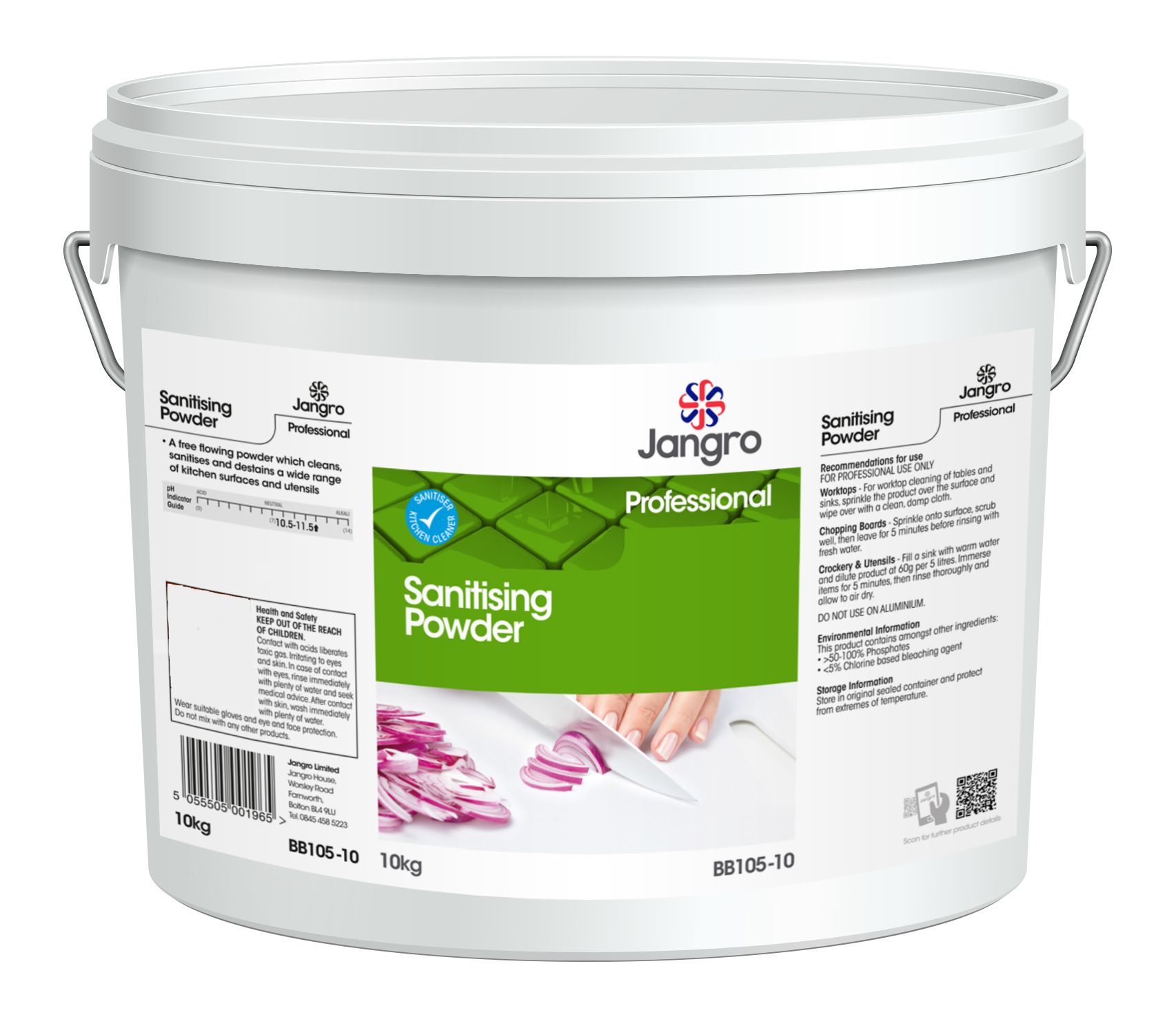 Jangro Professional Sanitising Powder - 10kg