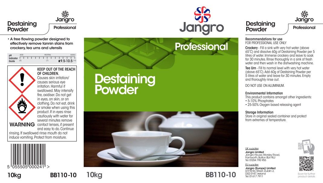 Jangro Professional Destaining Powder - 10kg