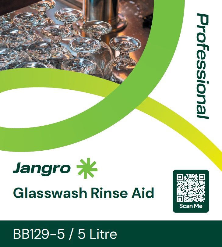 Jangro Glasswash Rinse Aid 5 litre