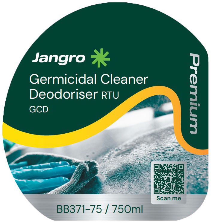 Jangro Premium Germicidal Cleaner Deodoriser 750ml