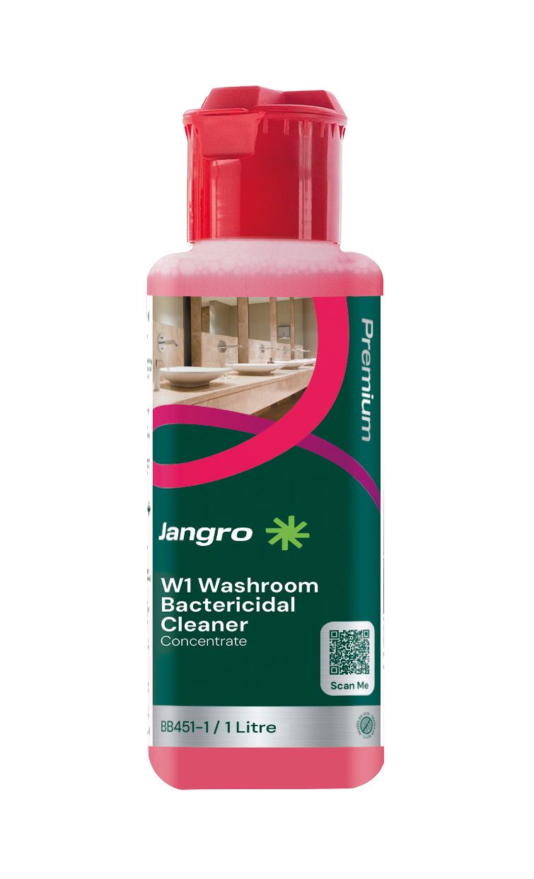 Jangro Premium W1 Washroom Bactericidal Cleaner 1 litre