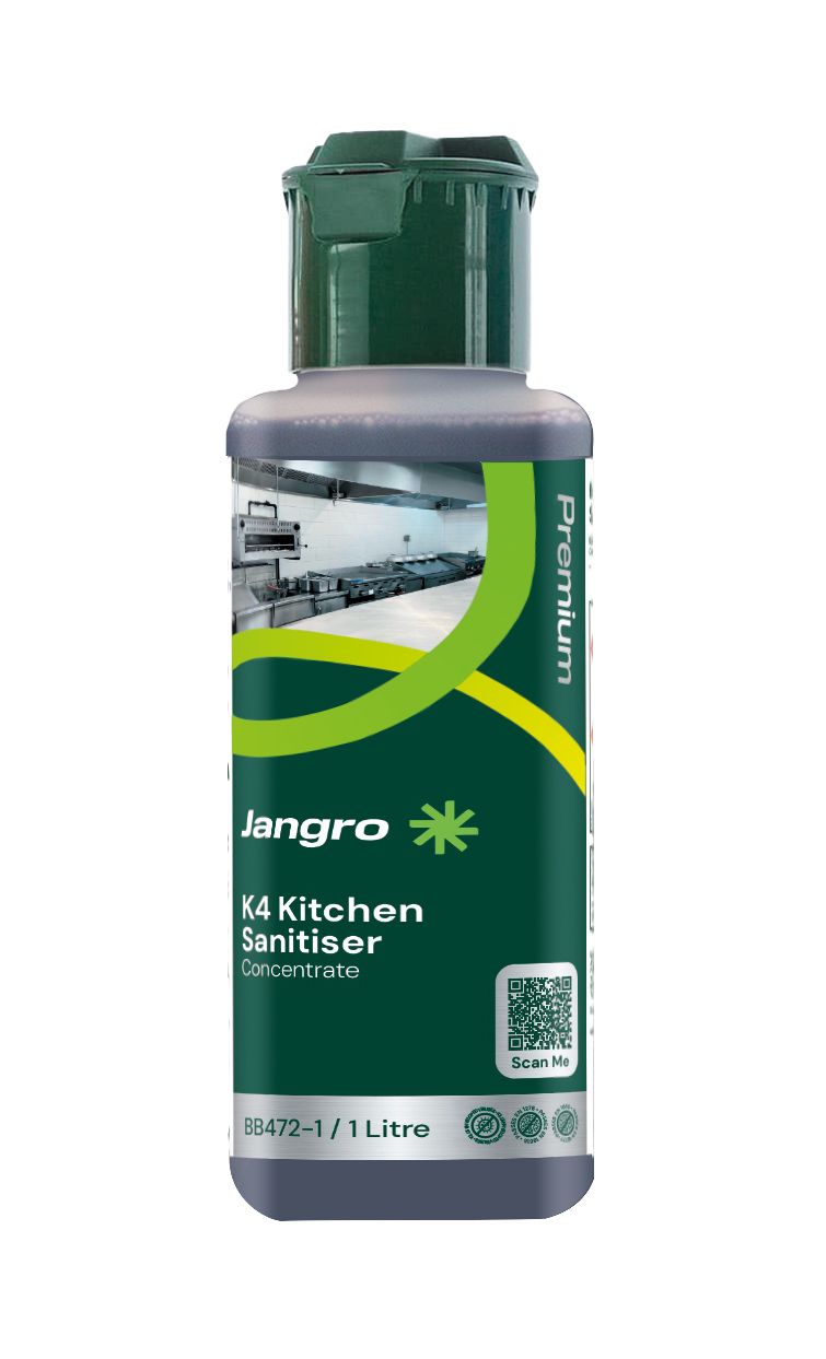 Jangro Premium K4 Kitchen Sanitiser - 1L