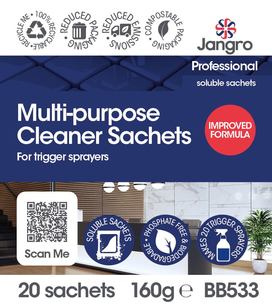 Jangro Professional Multi-Purpose Cleaner Sachets - Sprayer