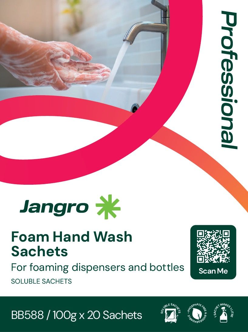 Jangro Professional Foam Hand Wash Sachets