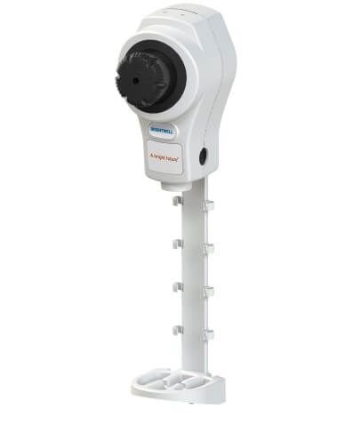 Ecoshot Chemical Dosing System - Spray Bottle White-Grey Non-Twist installation
