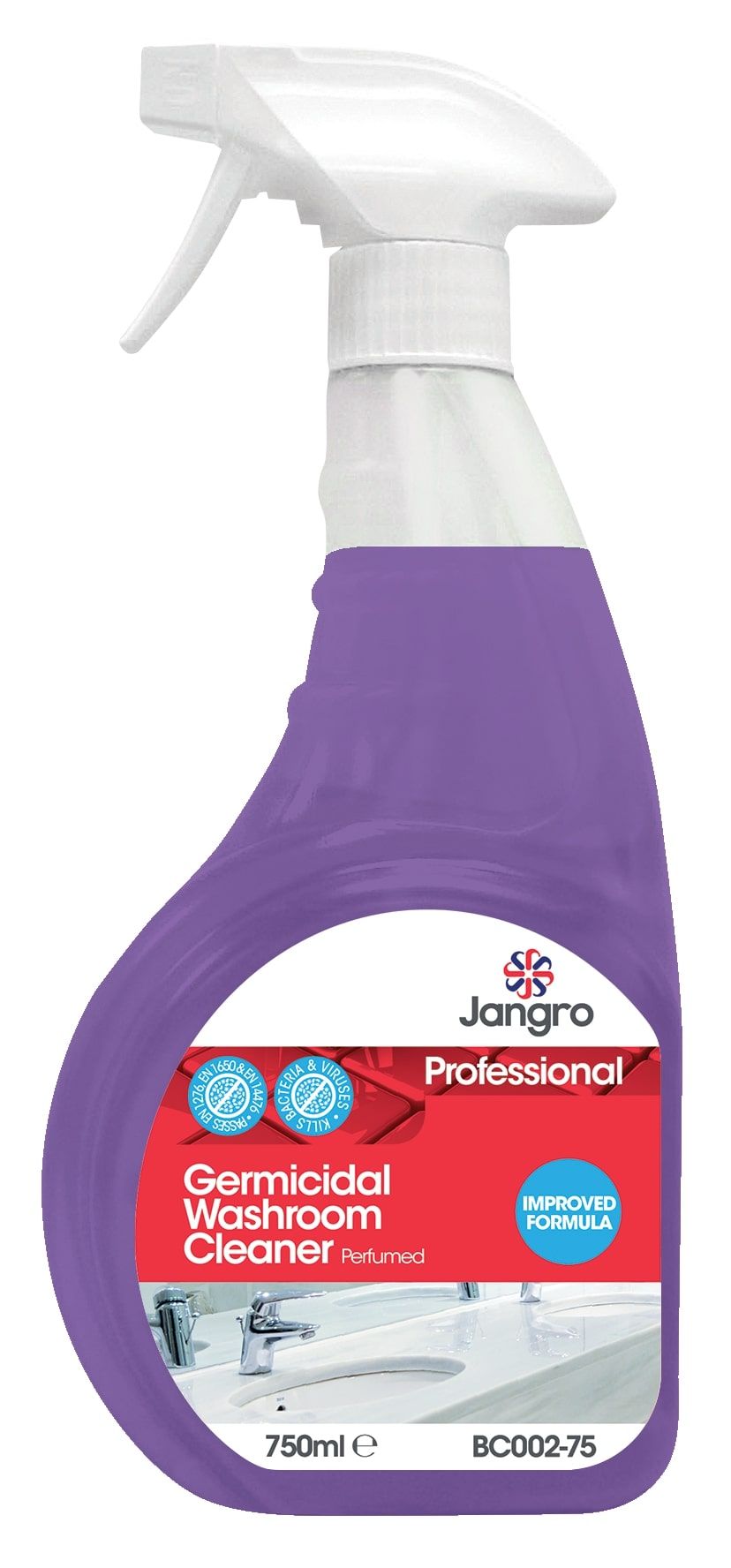 Jangro Perfumed Germicidal Washroom Cleaner - 750ml